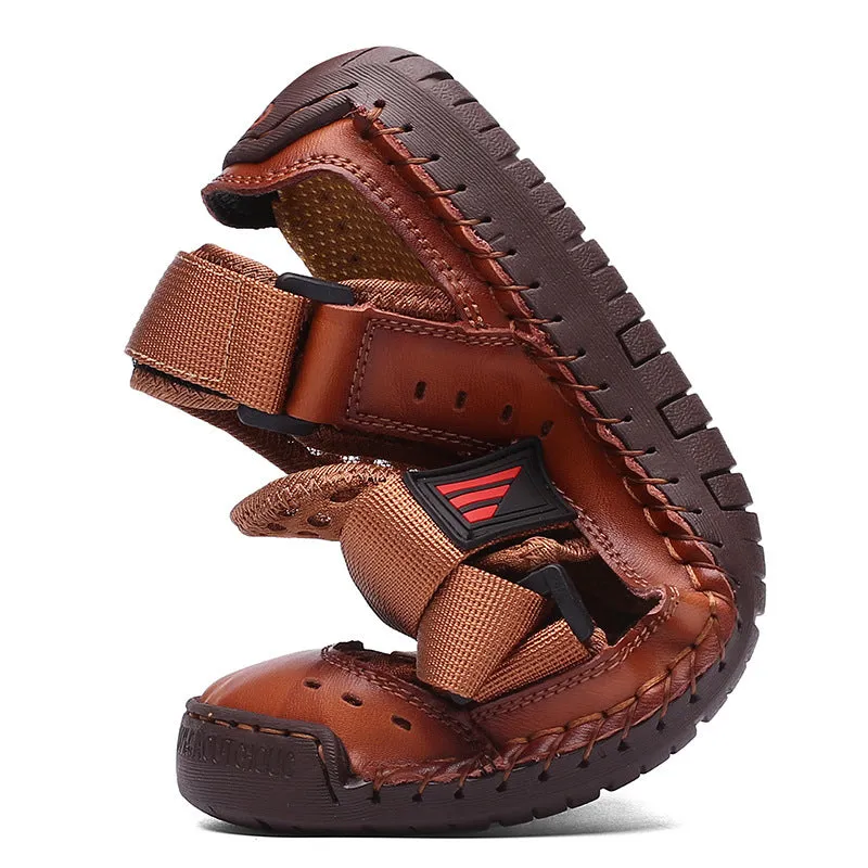Men'S Casual Beach Breathable Plus Size Sandals
