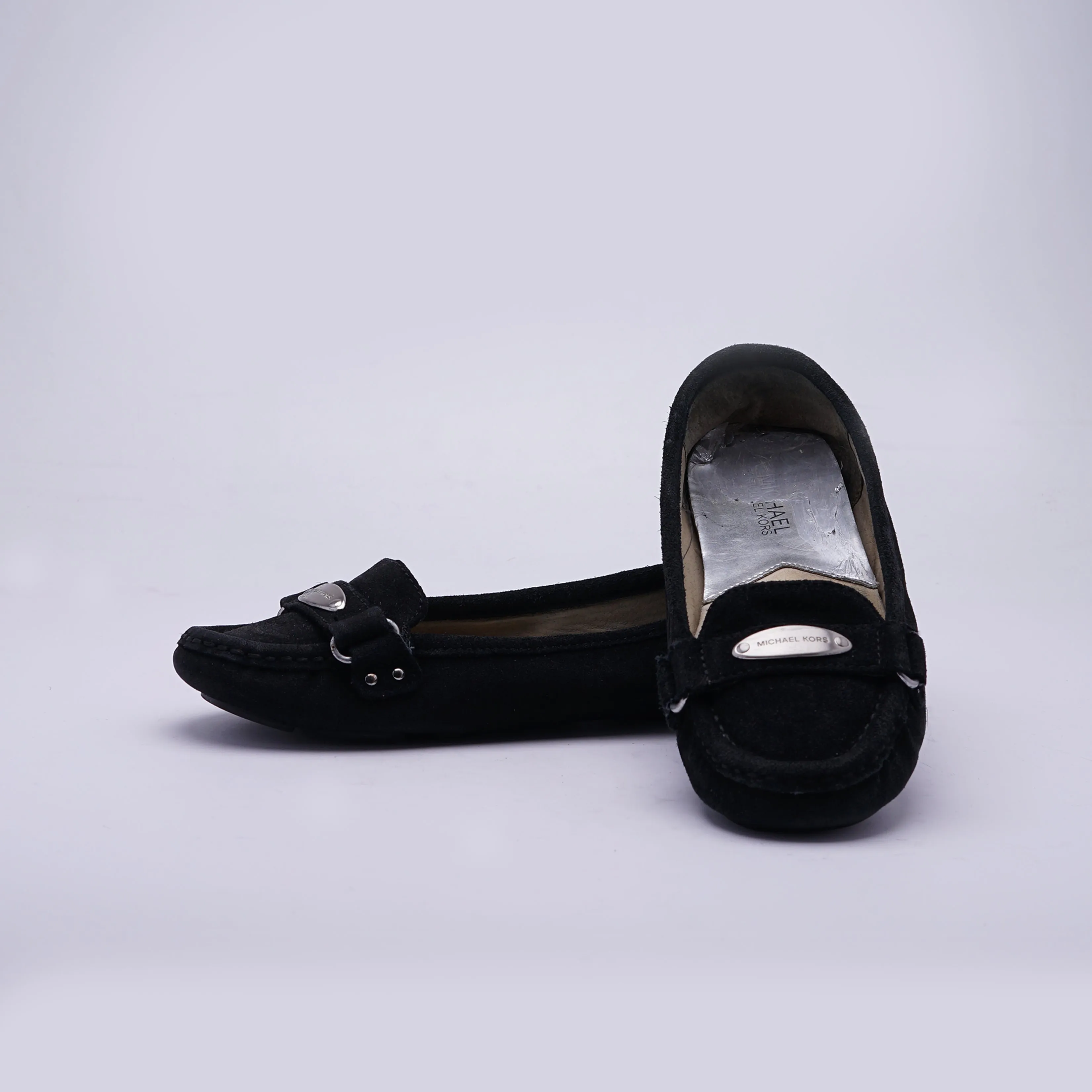 Michael Kors Buckle Slip On Loafers
