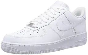 Nike Mens Air Force 1 Low 07 Basketball Shoe White/White 11