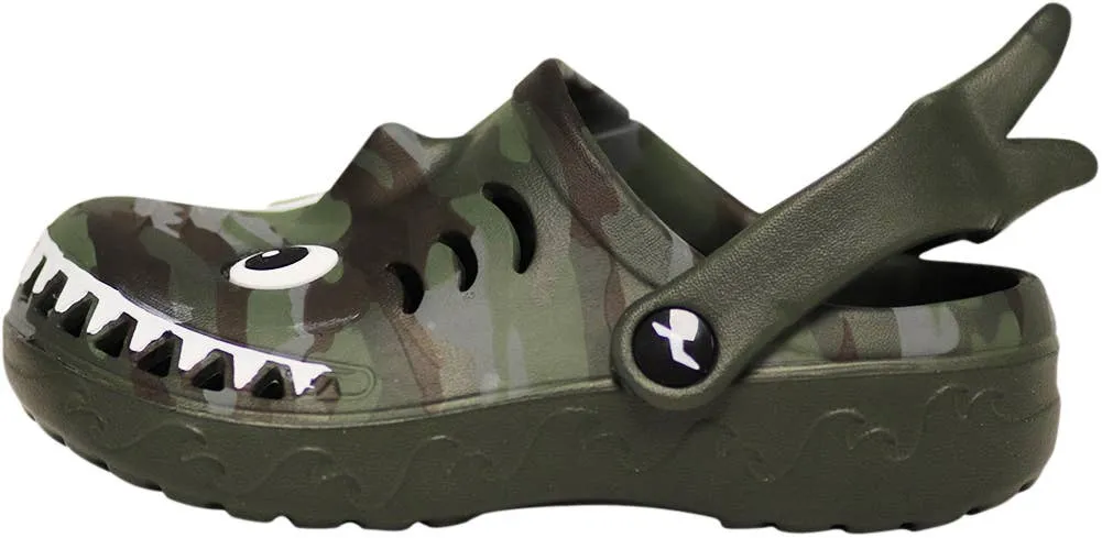 Norty TODDLER BOY 6-11 SHARK GREEN CAMO