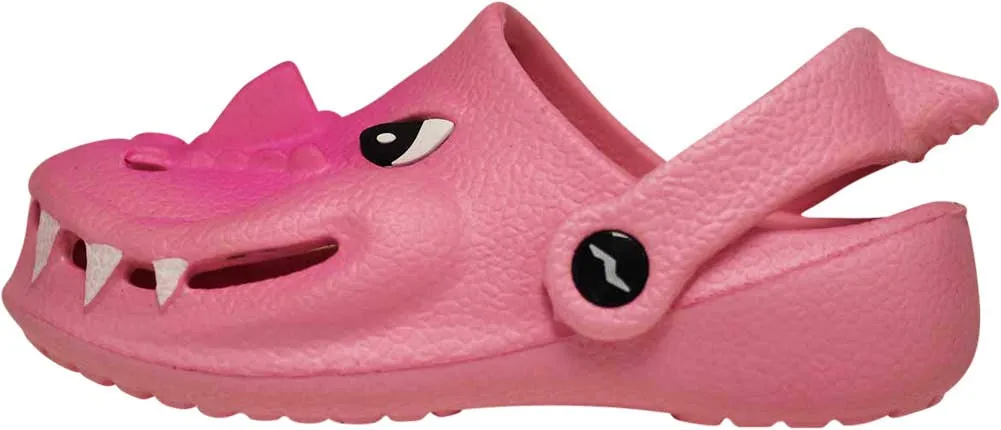Norty TODDLER GIRL 6-11 CLOG ALLIGATOR PINK