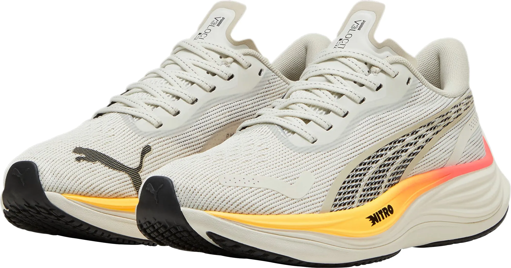 Puma Velocity Nitro 3 Womens Running Shoes - Grey