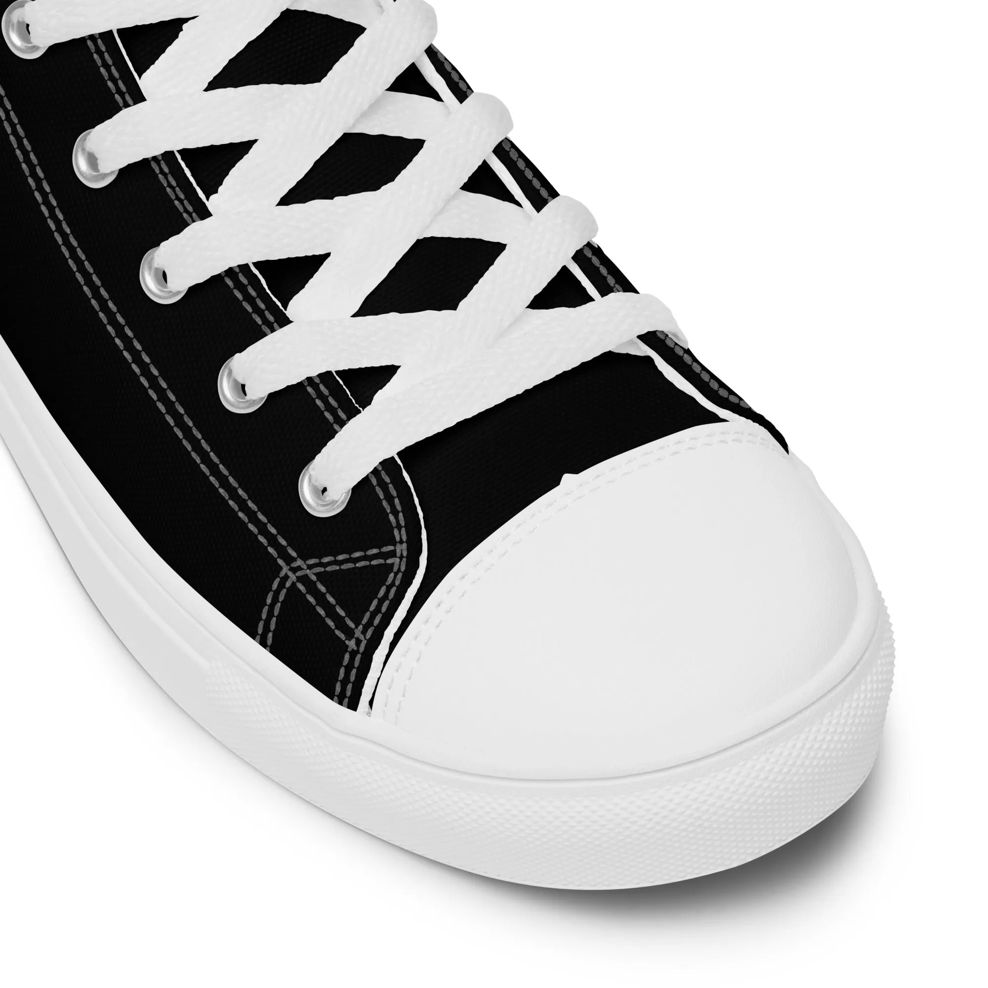 Rock'n'Roll high top canvas shoes