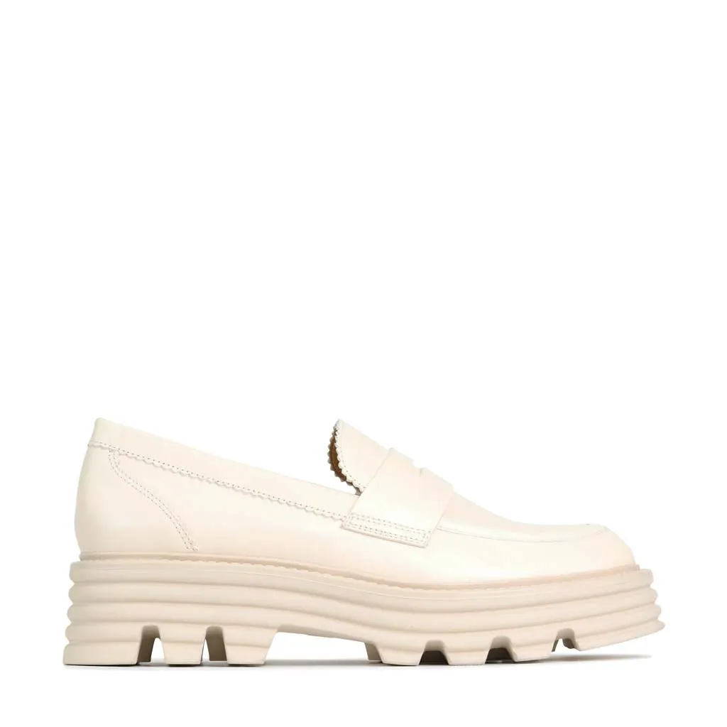 SAMILIA LEATHER CHUNKY LOAFERS