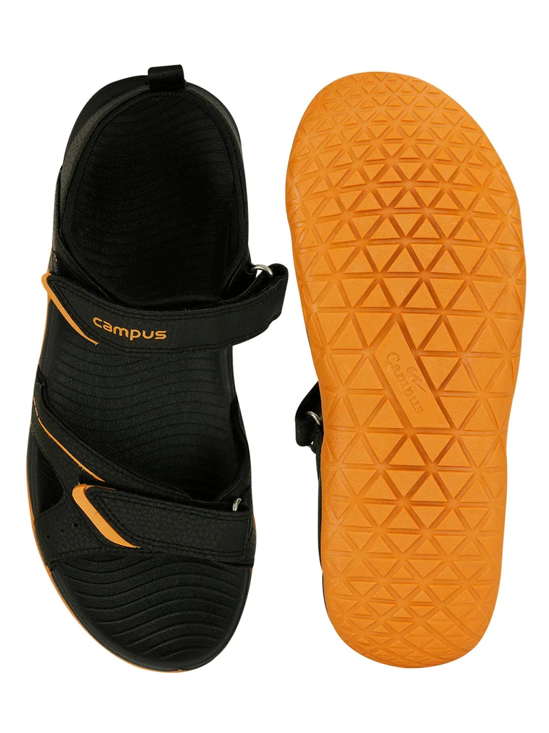 SD-067 Black Men's Sandals