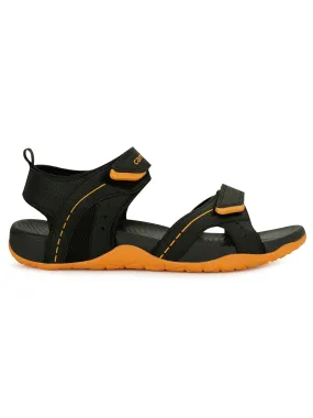 SD-067 Black Men's Sandals