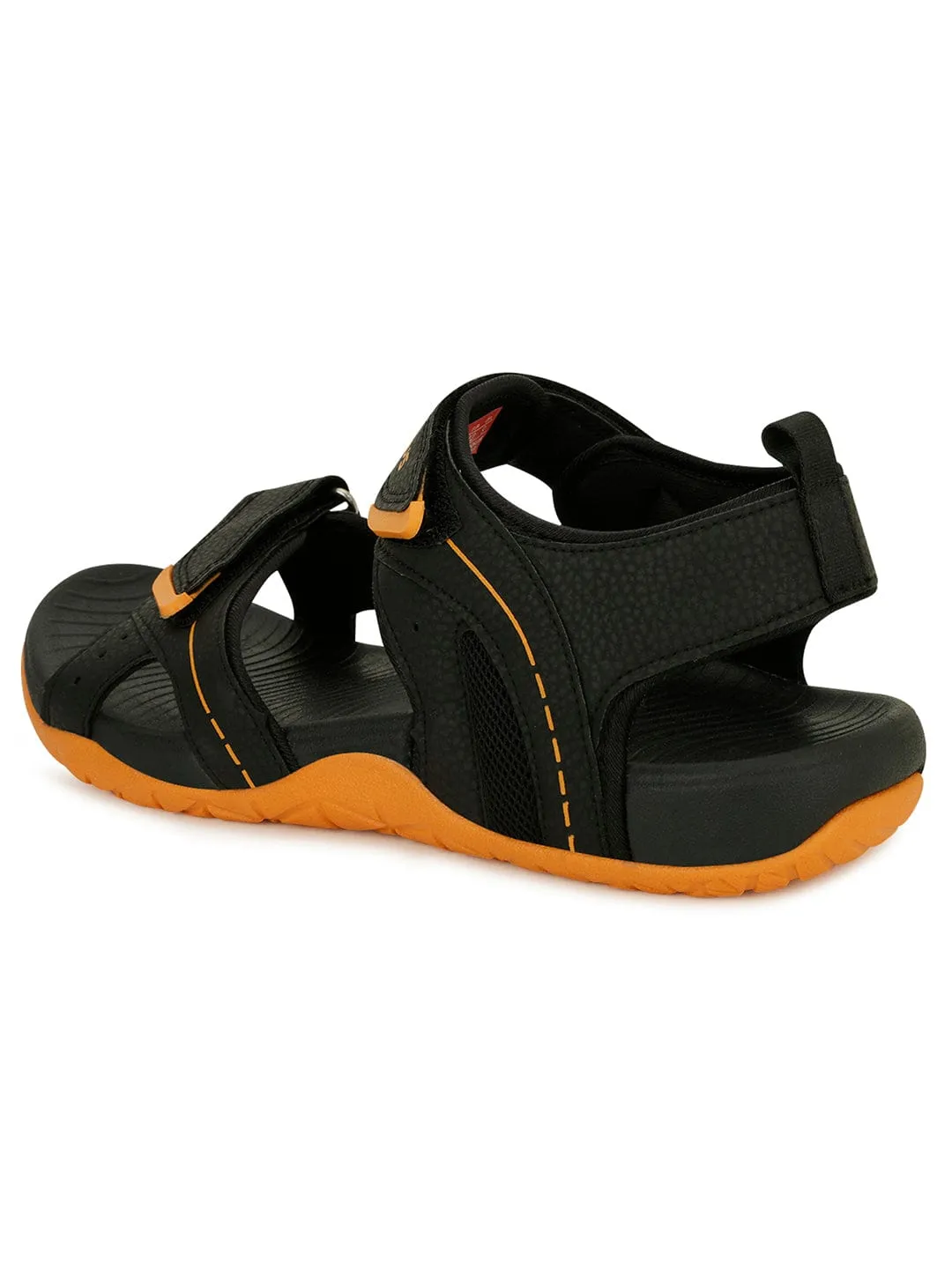 SD-067 Black Men's Sandals