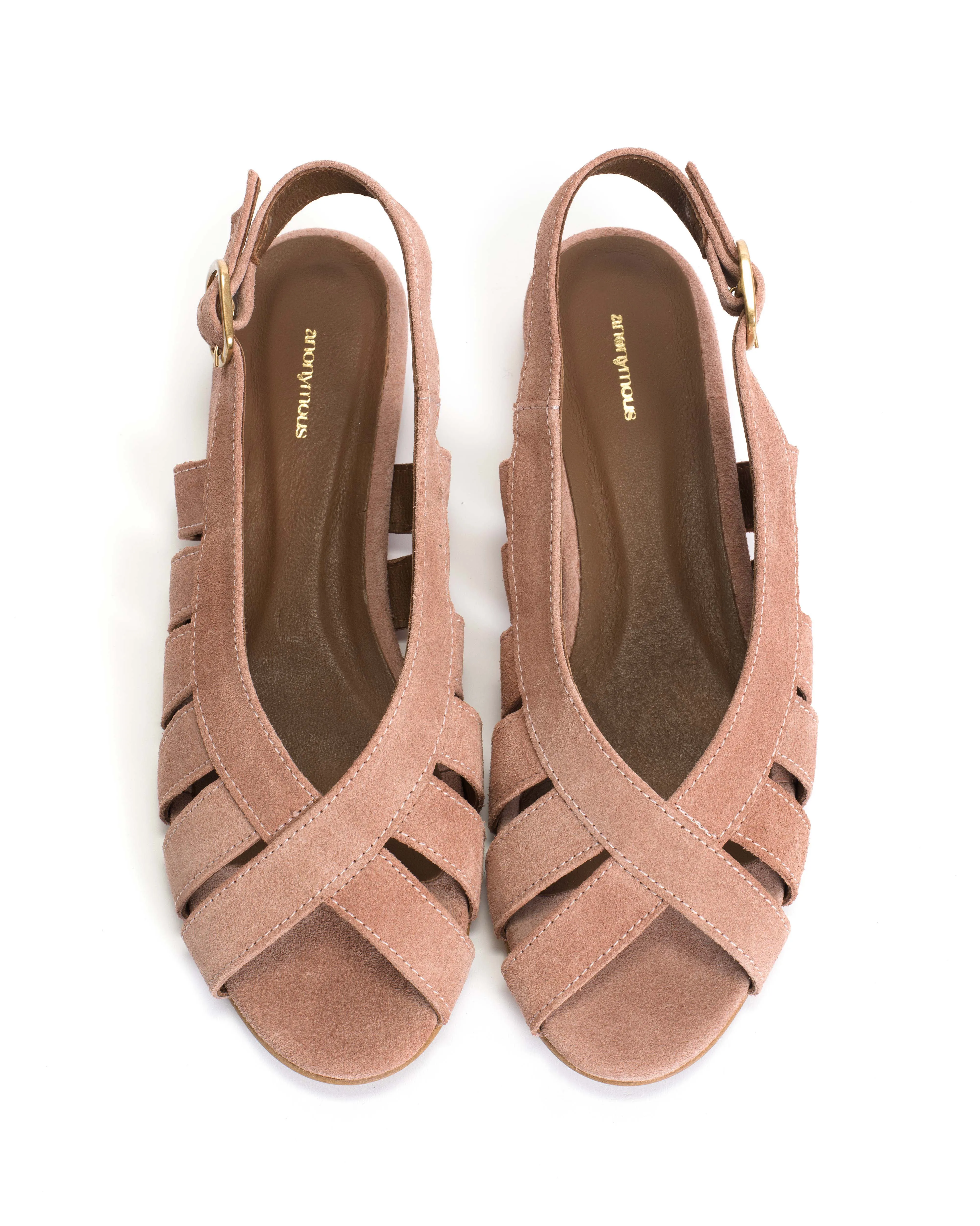 Sophie 20 Calf suede Burned rose