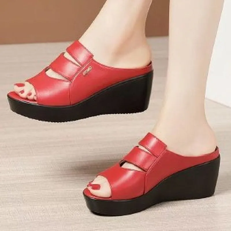 Stylish breathable orthopedic Wedge