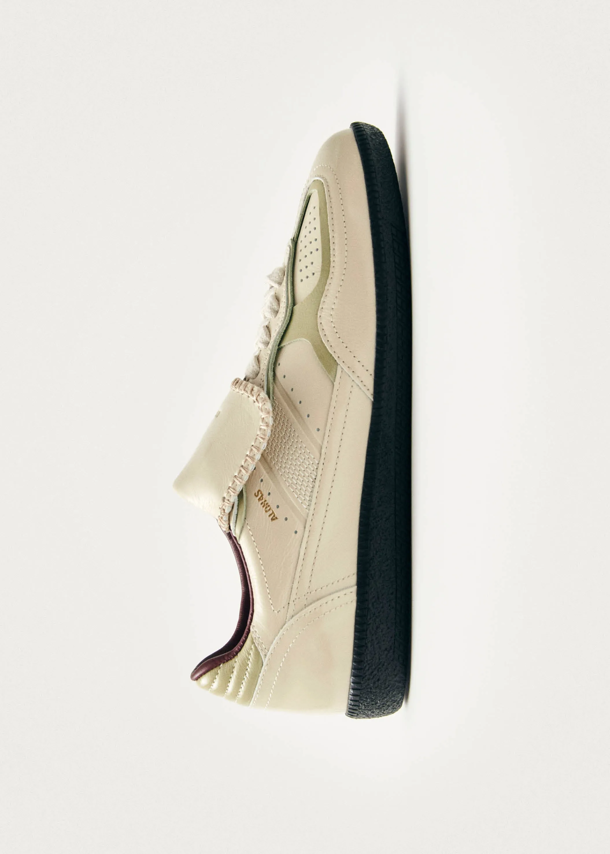 Tb.490 Club Onix Cream Leather Sneakers