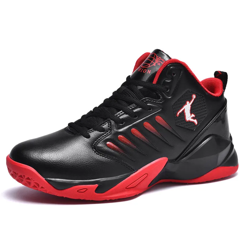 Teens Retro High Top Anti-slip Outdoor Basketball Sports Trainers