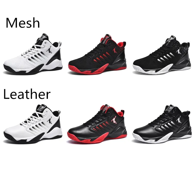Teens Retro High Top Anti-slip Outdoor Basketball Sports Trainers