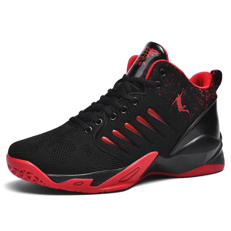 Teens Retro High Top Anti-slip Outdoor Basketball Sports Trainers