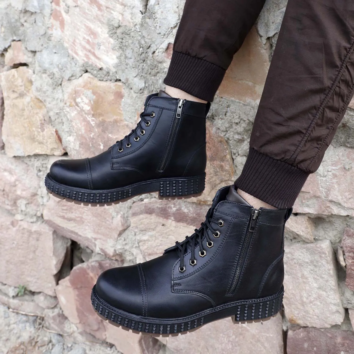 Tom Genuine Leather Outdoor Boots