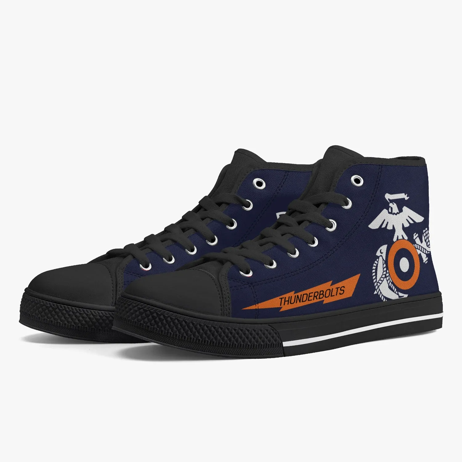 VMFA-251 "Thunderbolts" High Top Canvas Shoes