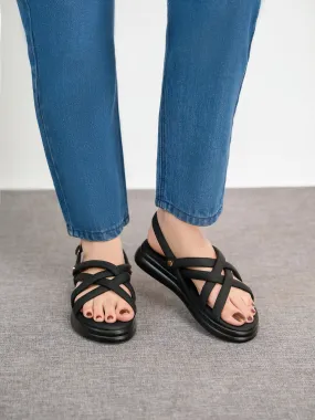 Womens "JIXCA" Comfy Padded Sandals